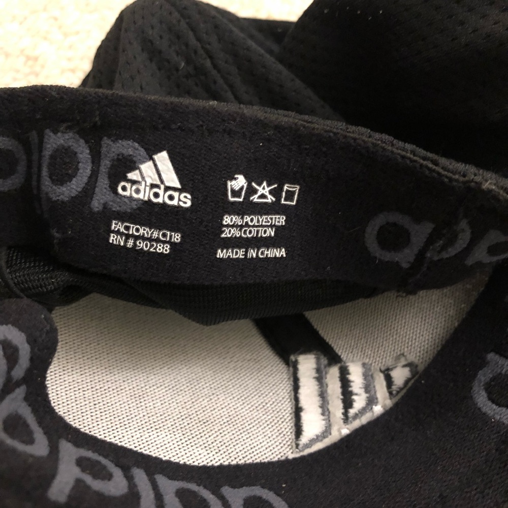 Adidas Climate Black Mesh Logo Cap - Picture 6 of 7